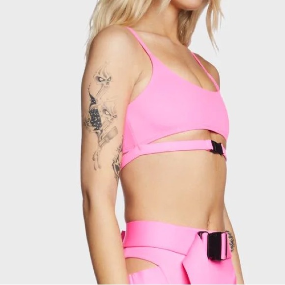 Buckle cami top - pink - Picture 3 of 4